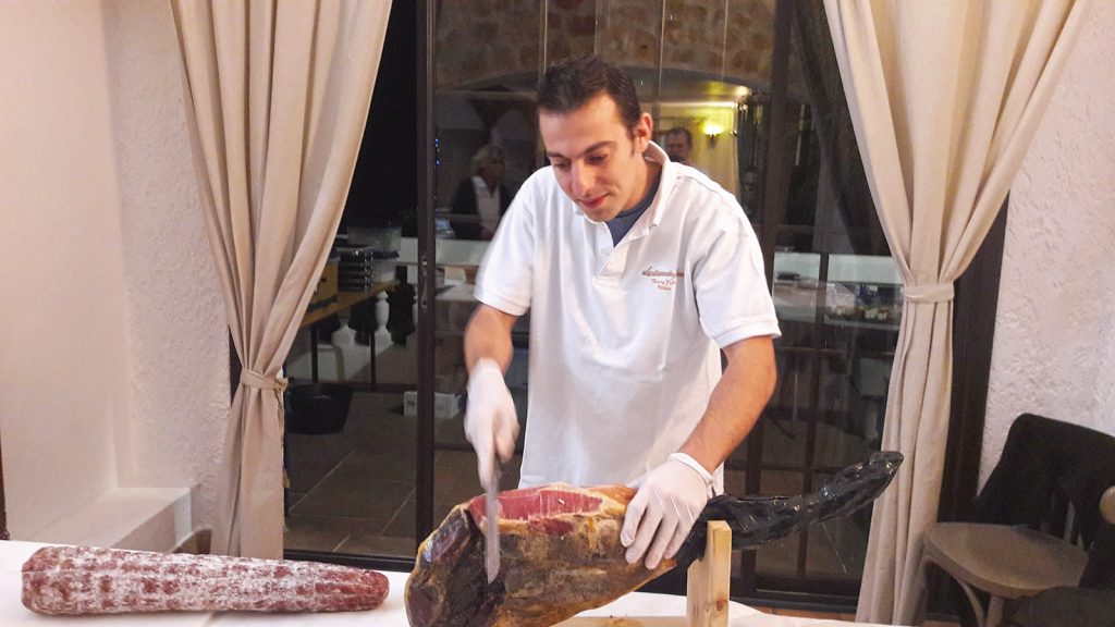 Atelier découpe de jambon