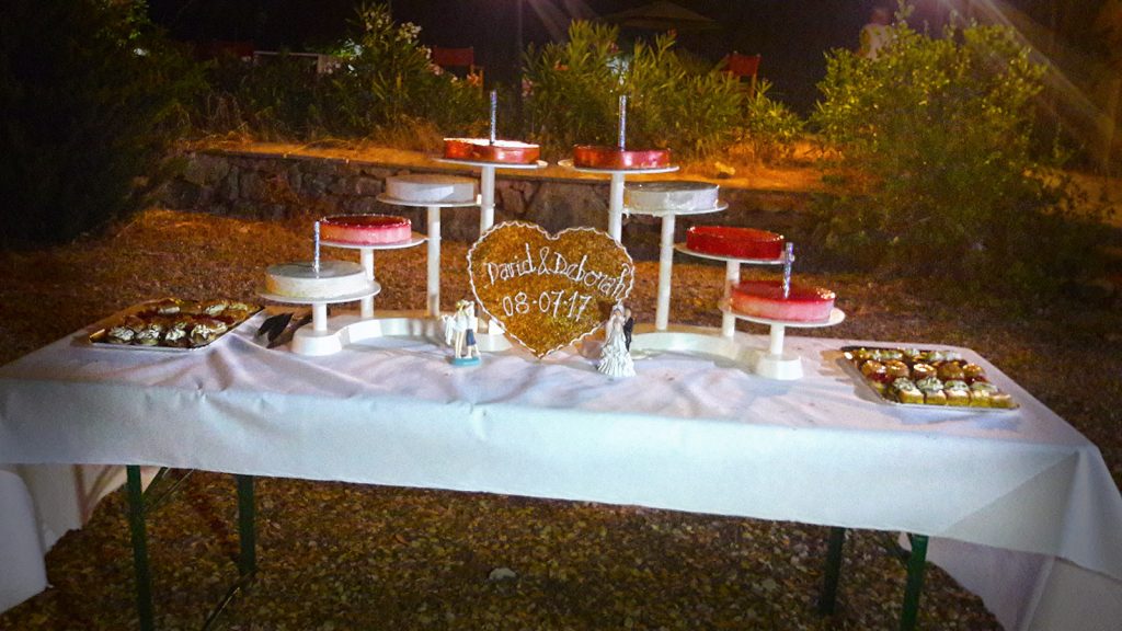 Mariage - Pièce desserts personnalisés