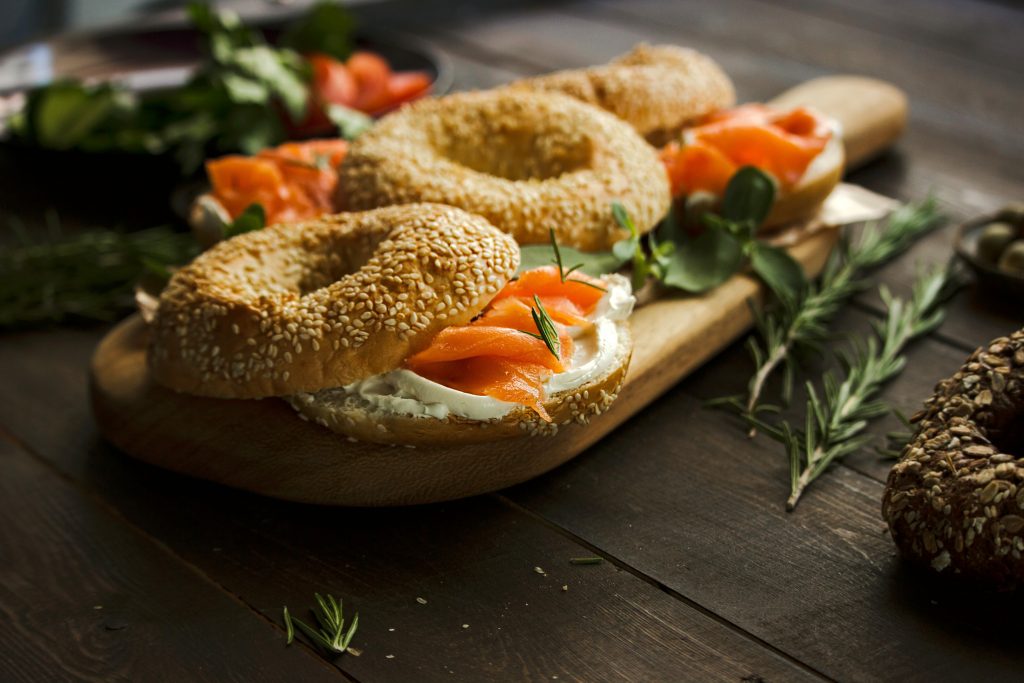 Buffet américain - Bagels
